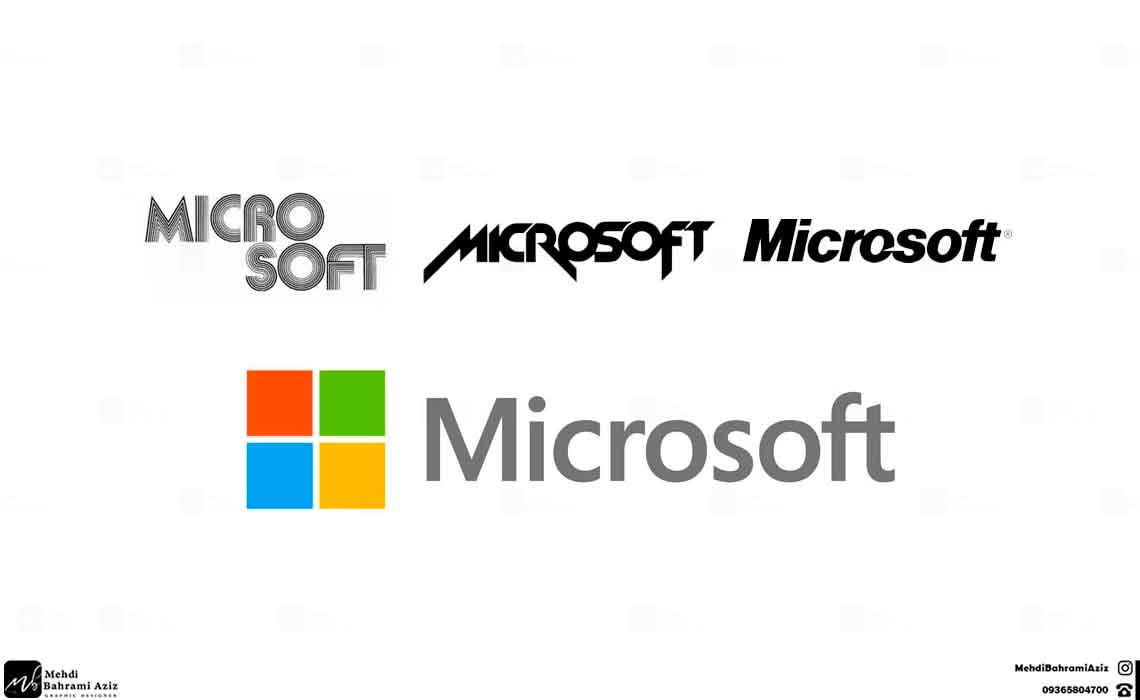 تکامل برند Microsoft