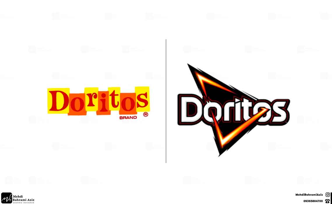 تکامل برند Doritos